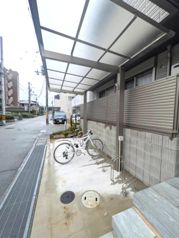 壱番館の設備|駐輪スペースです