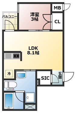 COZY大曽根の間取り