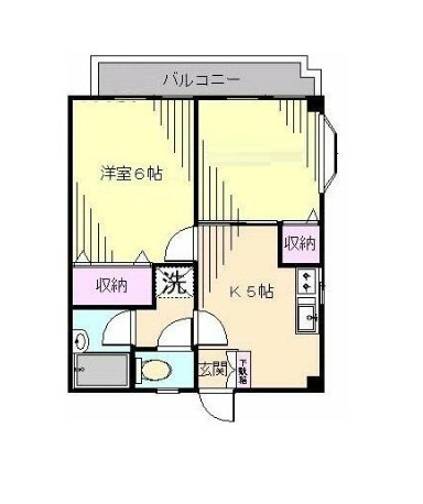 シャディープレジデントの間取り|間取りです。