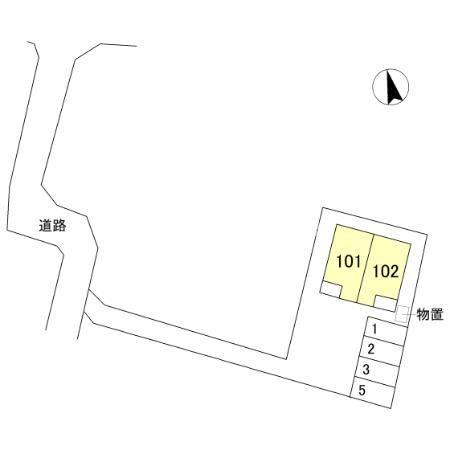 ソレーユM　Ⅸの区画図|当社、チルホームのHPもご覧ください(^^)/物件情報多数♪