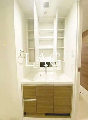 【洗面所】 | ＴＲＡＤＩＳ　ＲＩＳＥ　錦糸町 | 洗面台です。