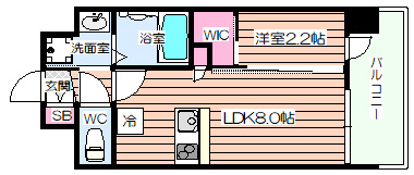 【間取り】 | ソルテラスOSAKA　GATE