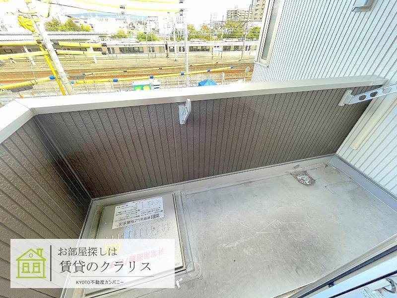 パレHSPⅡのバルコニー