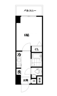 【間取り】 | アイディ品川11 | 間取りです。