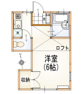 【間取り】 | ルーミー東大井 | 間取りです。
