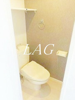 【トイレ】 | アンソレイユ中延 | トイレです。