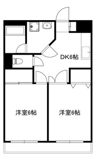 【間取り】 | レジデンス宮田 | 間取りです。