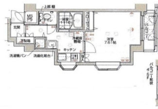 【間取り】 | グランヴァン東中野Ⅱ | 間取りです。
