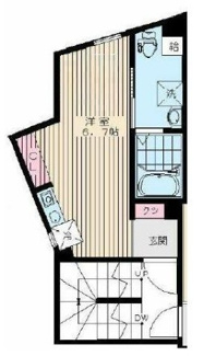 【間取り】 | ＣＲＥＤｃｏｕｒｔ荻窪 | 間取りです。