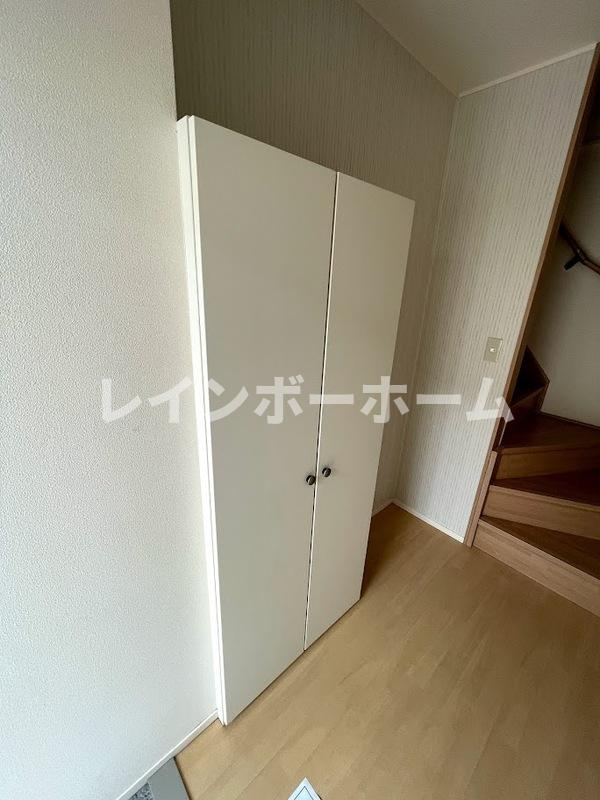 リベルタＢの玄関