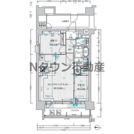 【間取り】 | プレサンス　レイズ　鶴舞公園 | 間取りです。