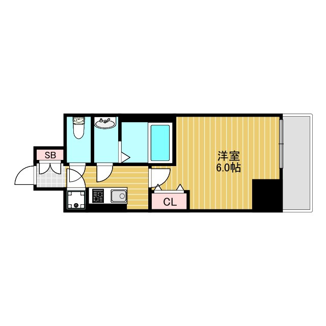 Dimus新大阪の間取り