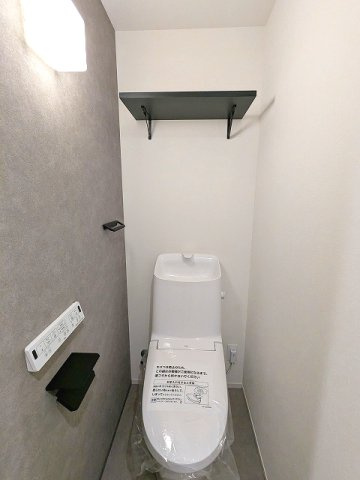 ベルヴィアージ蔵前のトイレ|温水洗浄便座、スマホストレージ付き