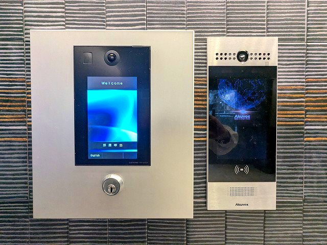 ベルヴィアージ蔵前のセキュリティ|モニター付オートロックセキュリティ