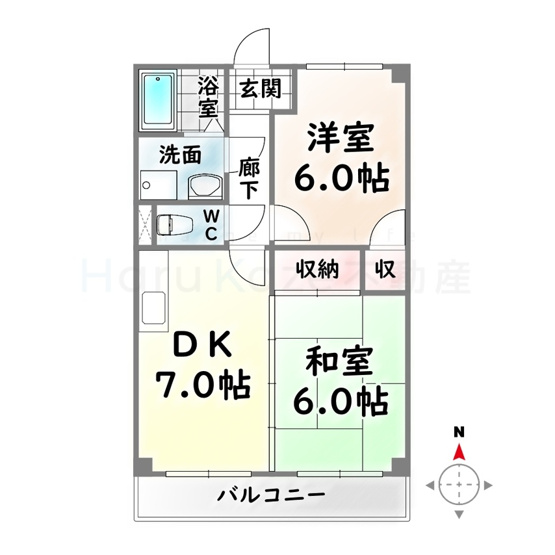 【間取り】 | シャンポール鶴見【名古屋市賃貸・都市ガス】