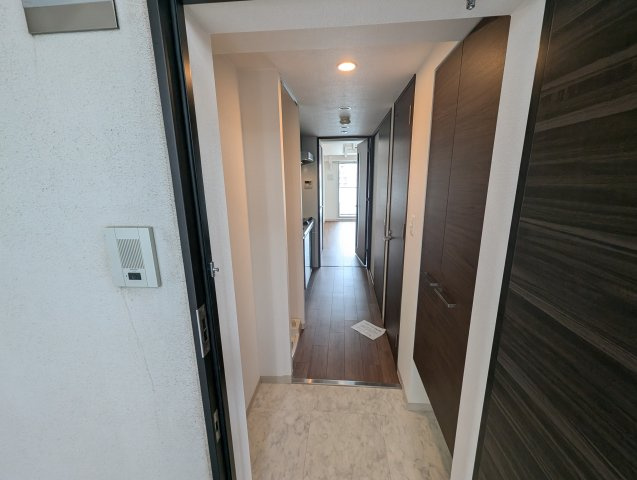 プランドール新大阪NORTHレジデンスの玄関