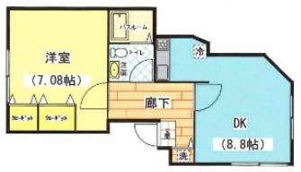 MODULOR桜台の間取り|間取りです。