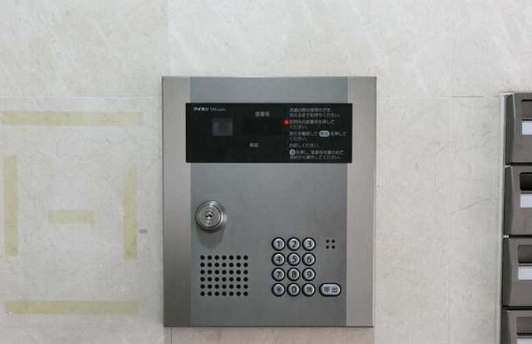 タケオクリスタル等々力　最上階　角部屋　オートロックのセキュリティ