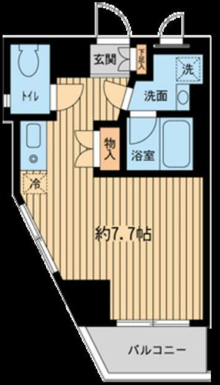 神楽坂フラッツの間取り