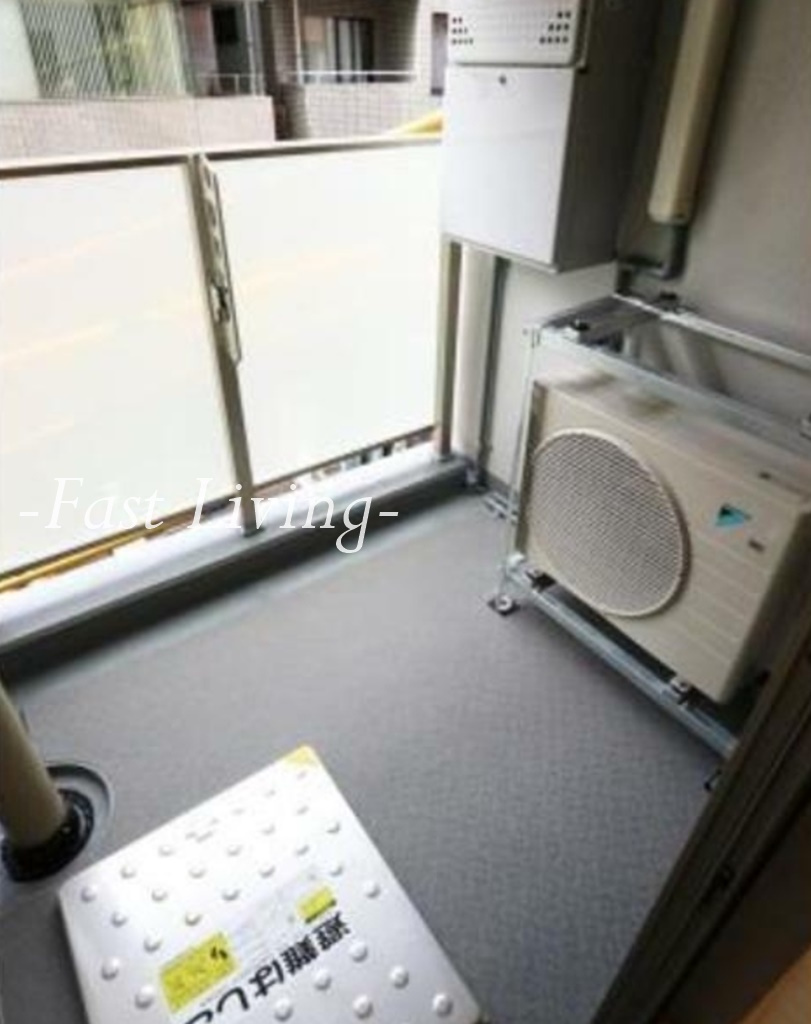 コートラクリア人形町のバルコニー