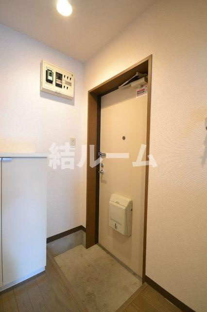 豊島区南池袋１丁目の賃貸マンションの玄関
