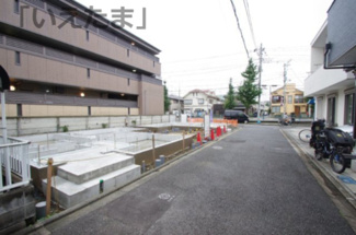 【前面道路含む現地写真】 | 【仲介手数料無料！！】府中市浅間町3丁目　新築戸建て（全2棟）B号棟　5160万円