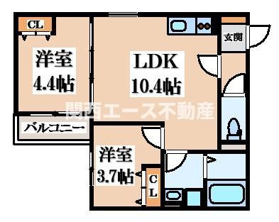 【間取り】 | D porta Damrey