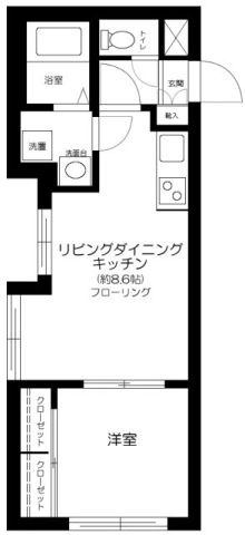 プリジェ池袋の間取り|間取りです。