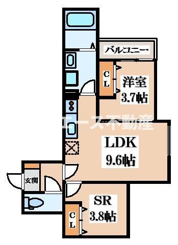 【間取り】 | D porta Damrey