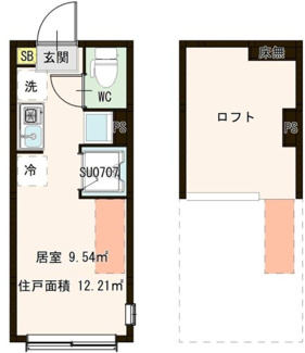 【間取り】 | アルカディア上板橋 | 間取りです。