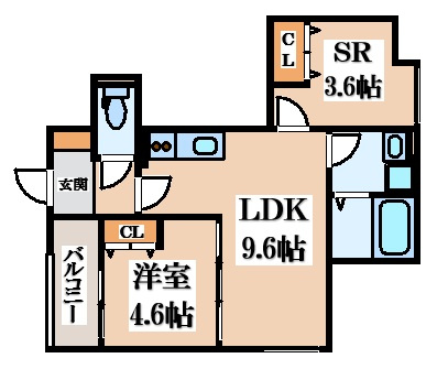 【間取り】 | D porta Damrey