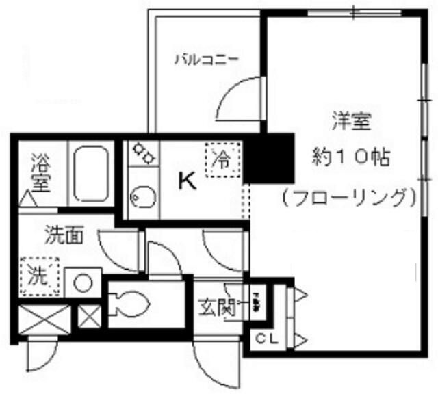 スリアン神楽坂の間取り|間取りです。