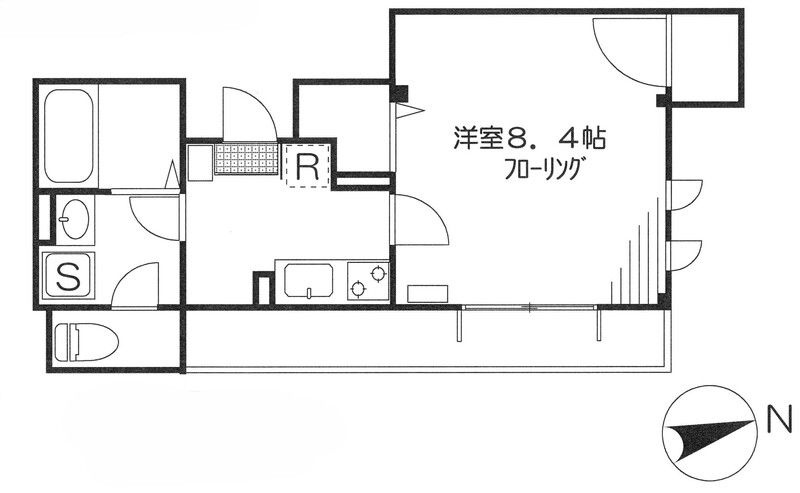ＣＨＥＺ−ＭＯＩの間取り