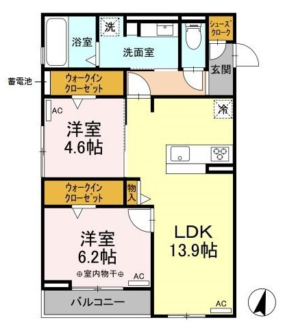 【間取り】 | グラン仁所町【名古屋市賃貸・ペット可】
