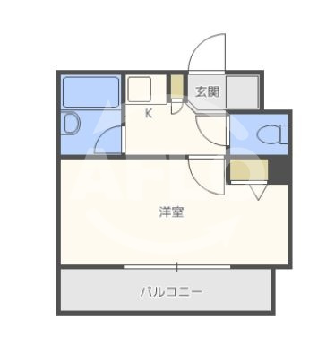 エスリード夕陽丘第2の間取り|エスリード夕陽丘第2　間取り