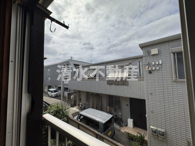 芹澤ハイツBの展望|☆即日内見可能☆清水不動産までお気軽にお問い合わせください☆