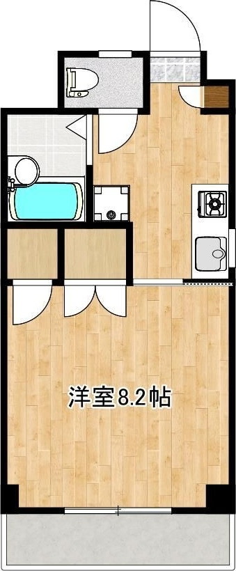 真野ビルの間取り