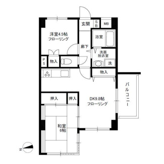 【間取り】 | ラ・フォレ根岸 | 間取りです。