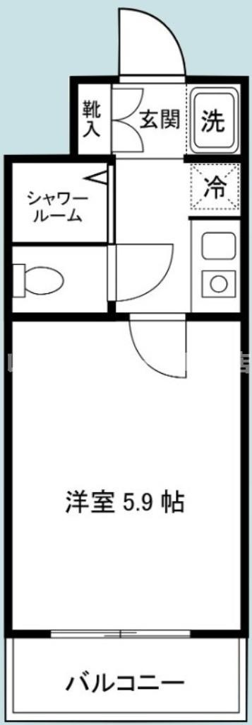 ワコーレ町田※初期費用分割あと払いサービス利用可能物件の間取り