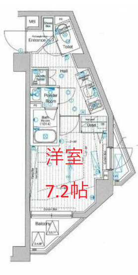 【間取り】 | ブライズ蒲田サウス