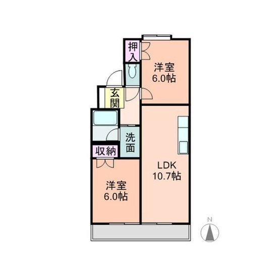 【間取り】 | ペルテI
