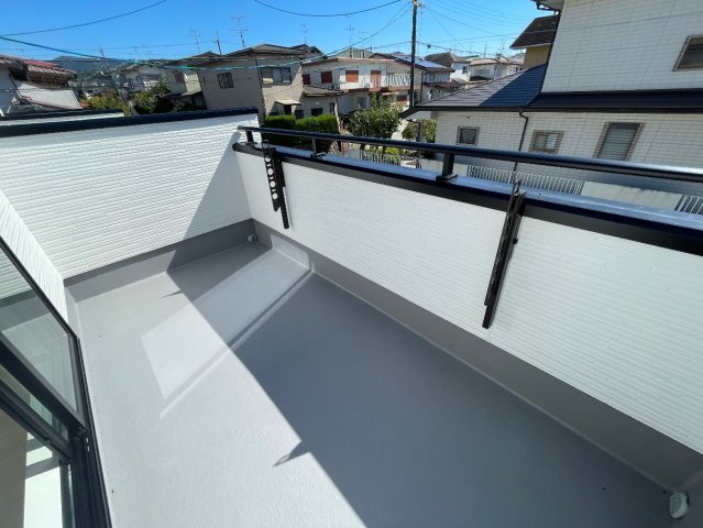■川西市大和東　第3期　新築一戸建てのバルコニー|日当たりのよいバルコニー！お部屋が開放的に！