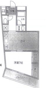 【間取り】 | クォーレ東館西館 | 間取りです。