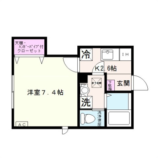 【間取り】 | エスパシオ梅田 | 間取りです。
