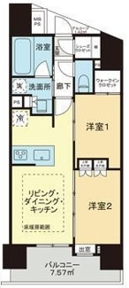 【間取り】 | グローベルタワー梅島 | 間取りです。