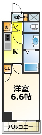 フォレストインサイド深井の間取り