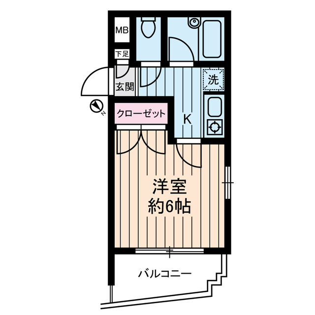 ＣＲＥＳＣＥＮＴ　ＭＯＴＯＮＥＳの間取り