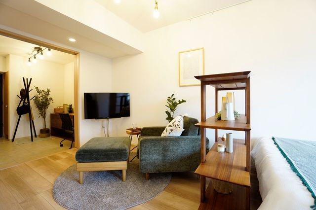 ＣＲＥＡＴＩＦ三軒茶屋の居間・リビング|※写真は同タイプ住戸です。