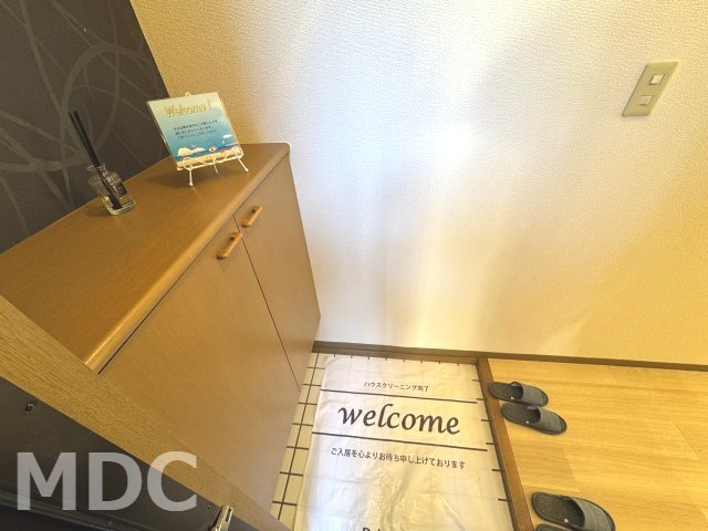 コートルミエール　A棟の玄関