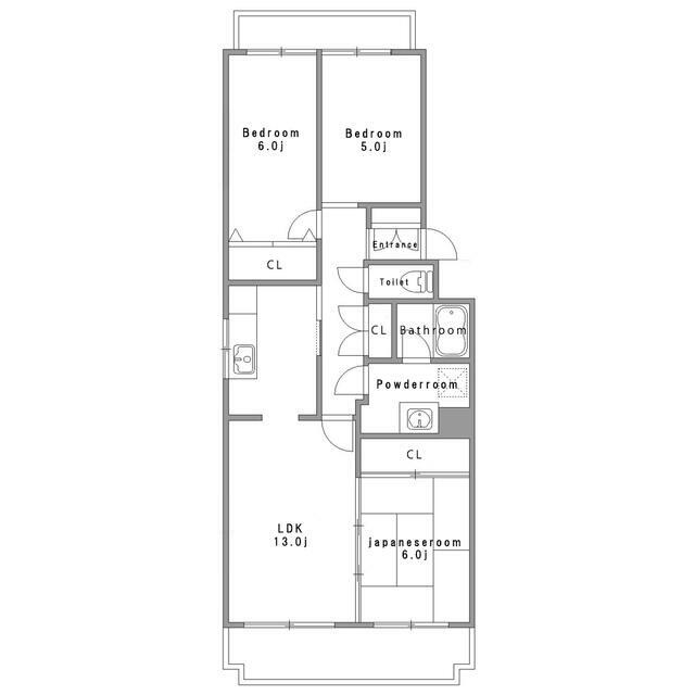 マンションシンフォニー２１の間取り